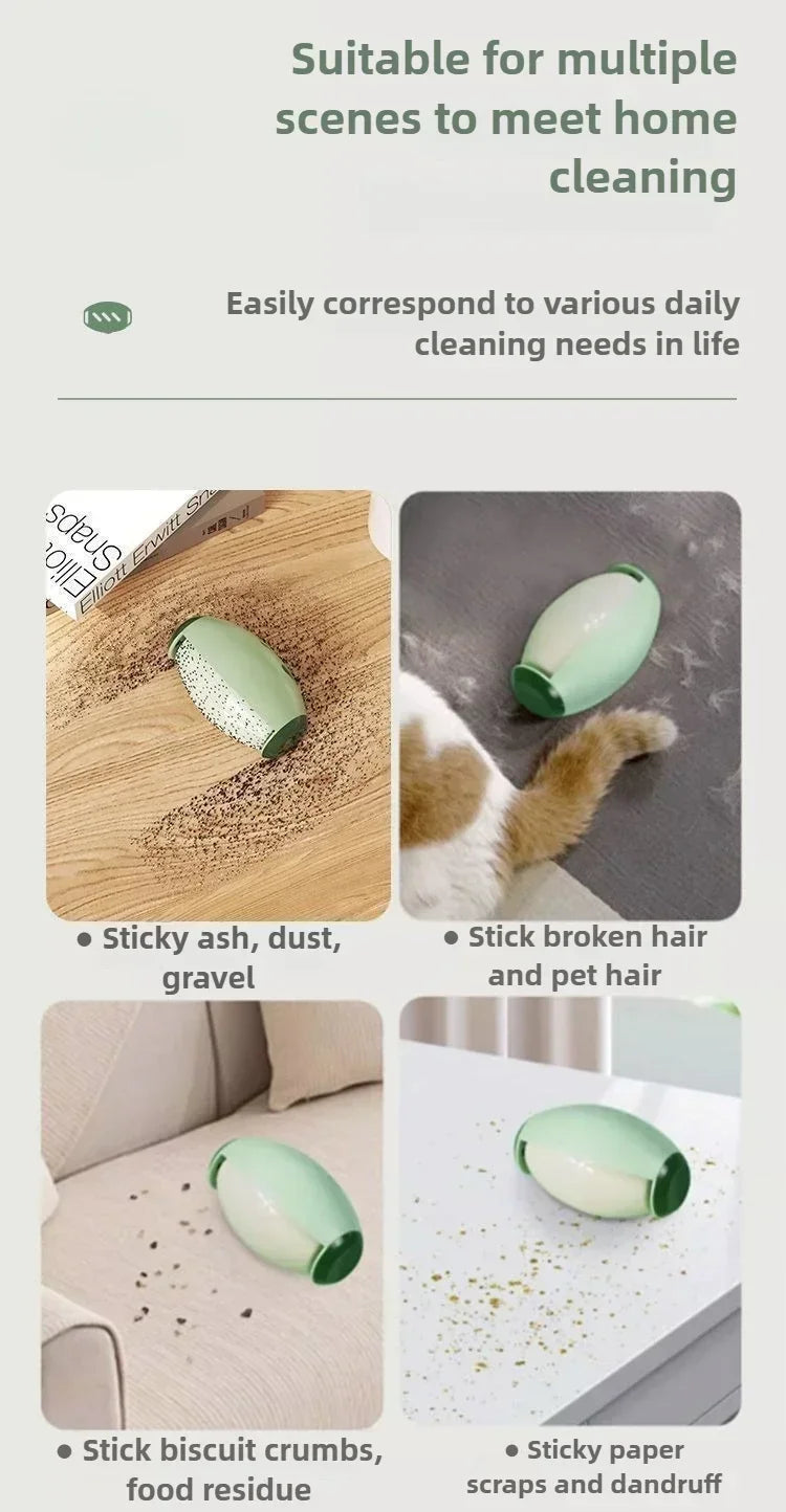Rodillo Reutilizable Quita Pelos de Mascotas, Rodillo Lavable para Ropa, Quitapelusas para Gatos y Perros, Herramienta Portátil para la Eliminación de Pelo de Animales