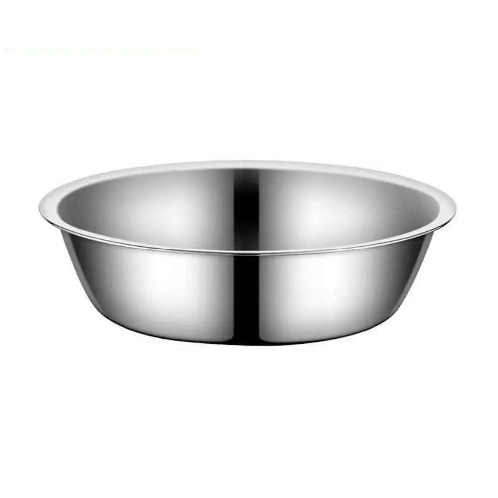 Pet Supplies Large Capacity Dog Bowl Non-rust Stainless Steel Cat Water Feeder Bowls Silver Pet Food Container Kitten
