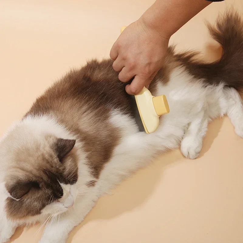 Peine para gatos, cepillo removedor de pelo de gato y perro, limpiador de pelo, suministros de belleza y limpieza, suministros universales para mascotas.