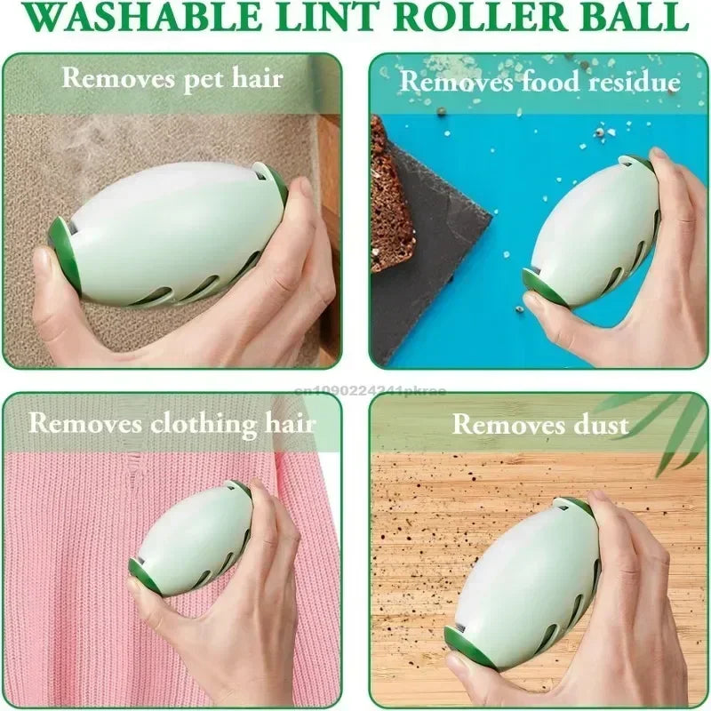 Rodillo Reutilizable Quita Pelos de Mascotas, Rodillo Lavable para Ropa, Quitapelusas para Gatos y Perros, Herramienta Portátil para la Eliminación de Pelo de Animales
